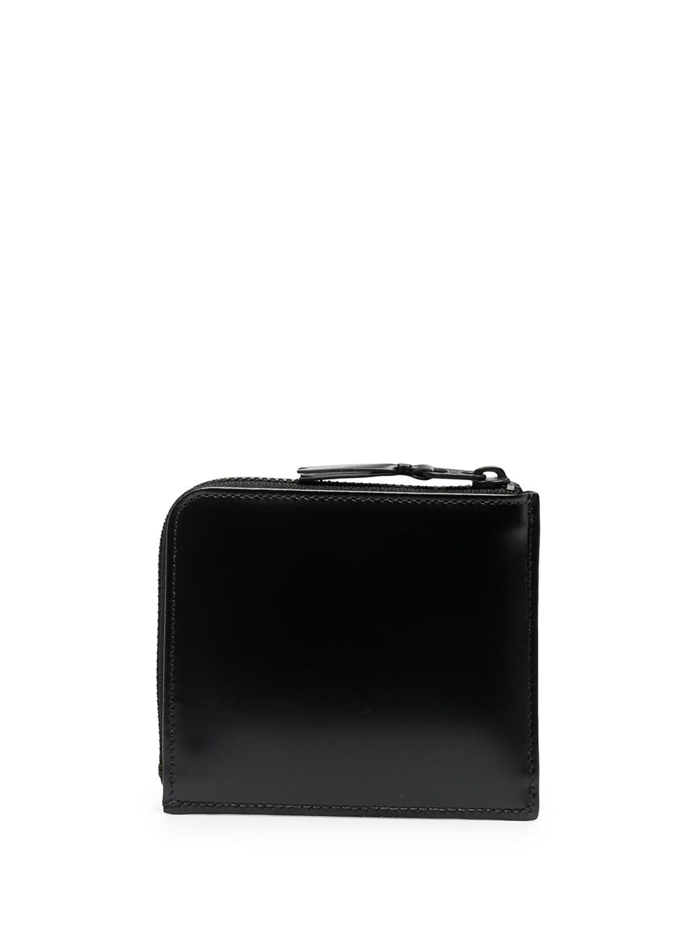 Very Black L Zip Wallet