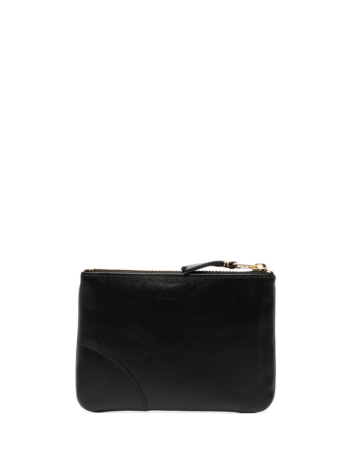 Classic Leather Top Zip Wallet