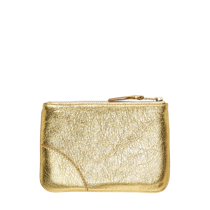 COMME des GARCONS Gold Top Zip Pouch – Available at Club 21, Official Retailer in Singapore, Malaysia & Thailand with Global Shipping Online