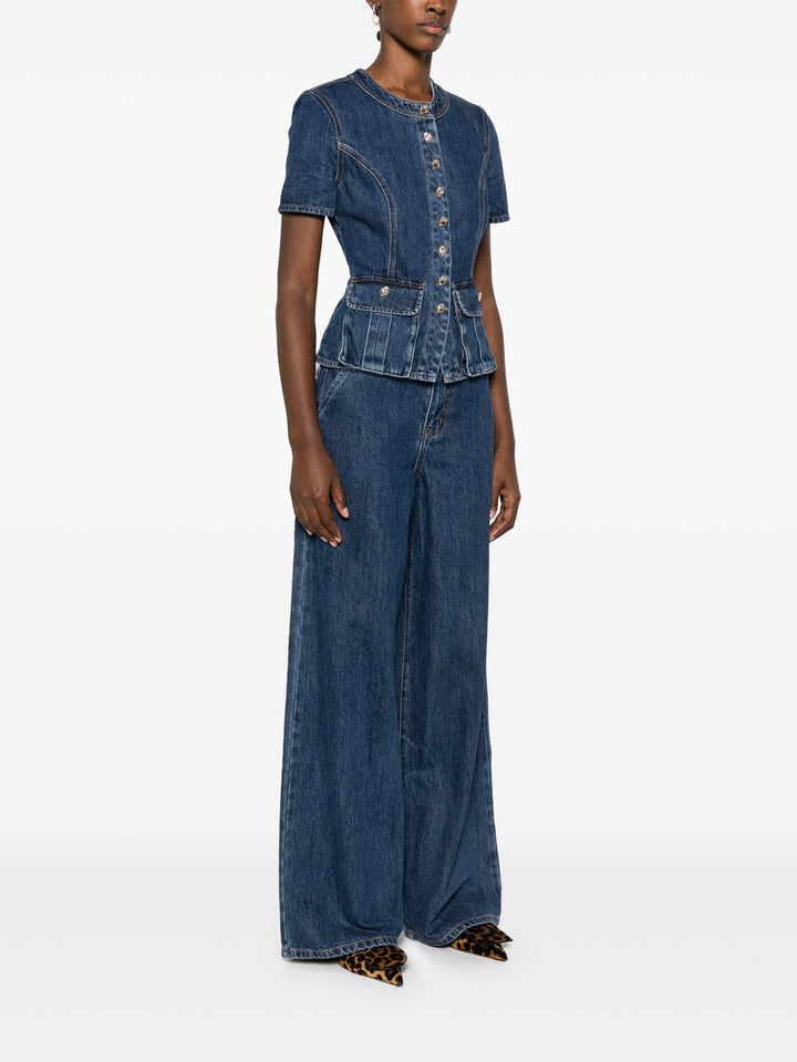 Denim Buttoned Jumpsuit