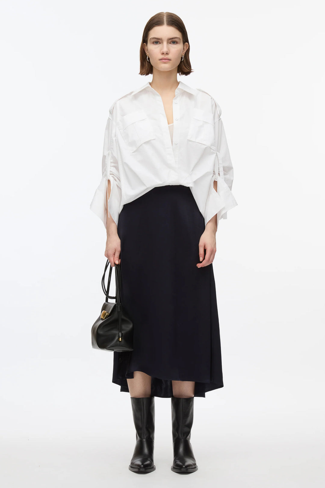 Relaxed Draped Shirt
