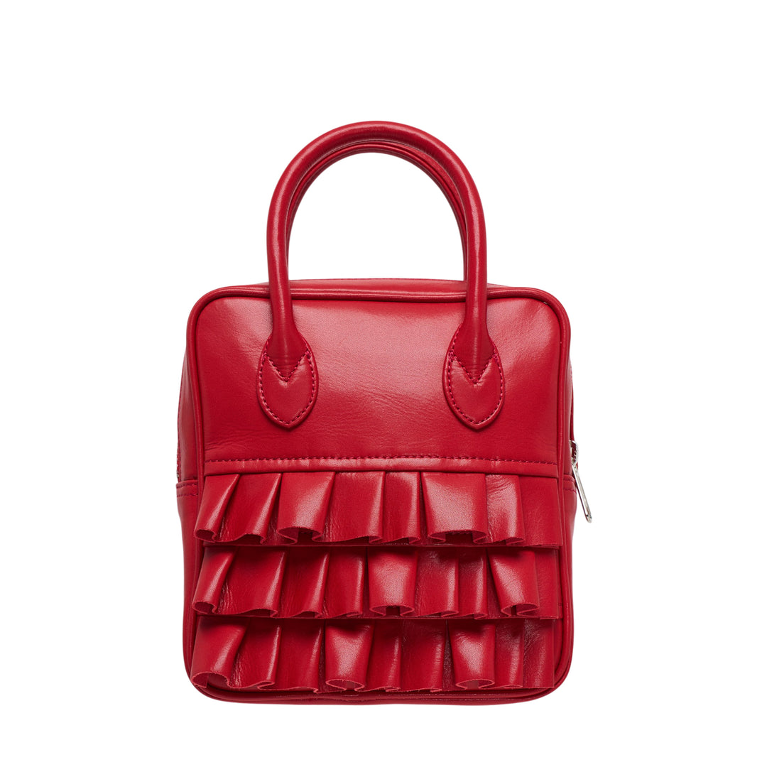 COMME des GARCONS GIRL Teiban Top Handle Frill Bag – Available at Club 21, Official Retailer in Singapore, Malaysia & Thailand with Global Shipping Online