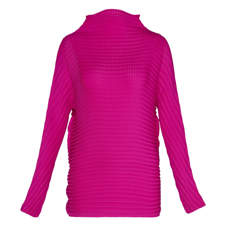 Wool Like Pleated Top