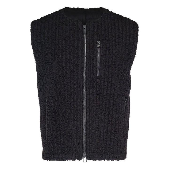 Fleece Pleats Vest