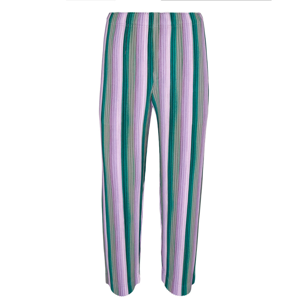 Striped Pleated Pants
