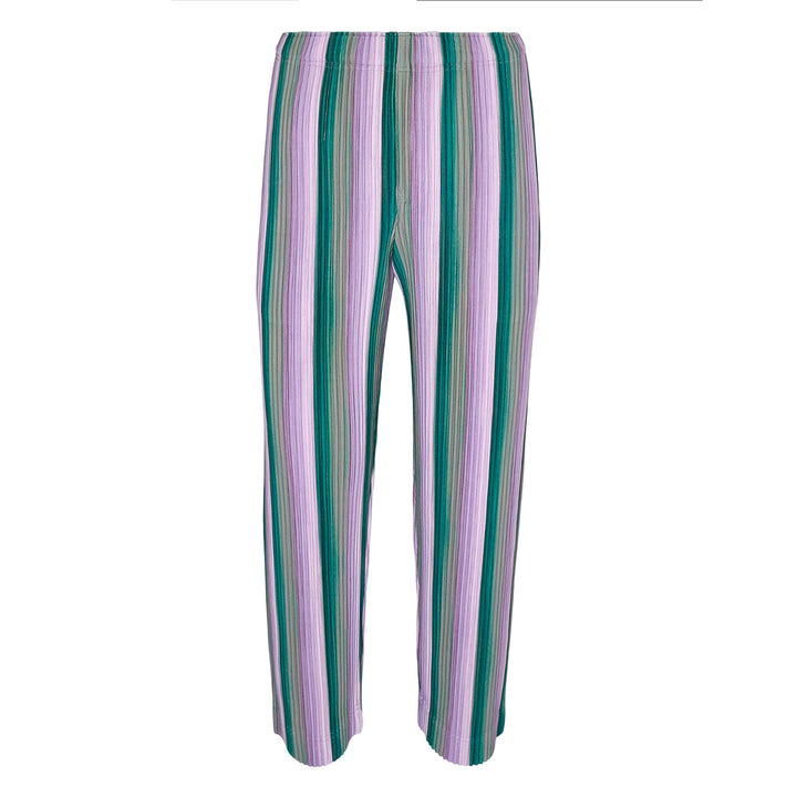 Striped Pleated Pants