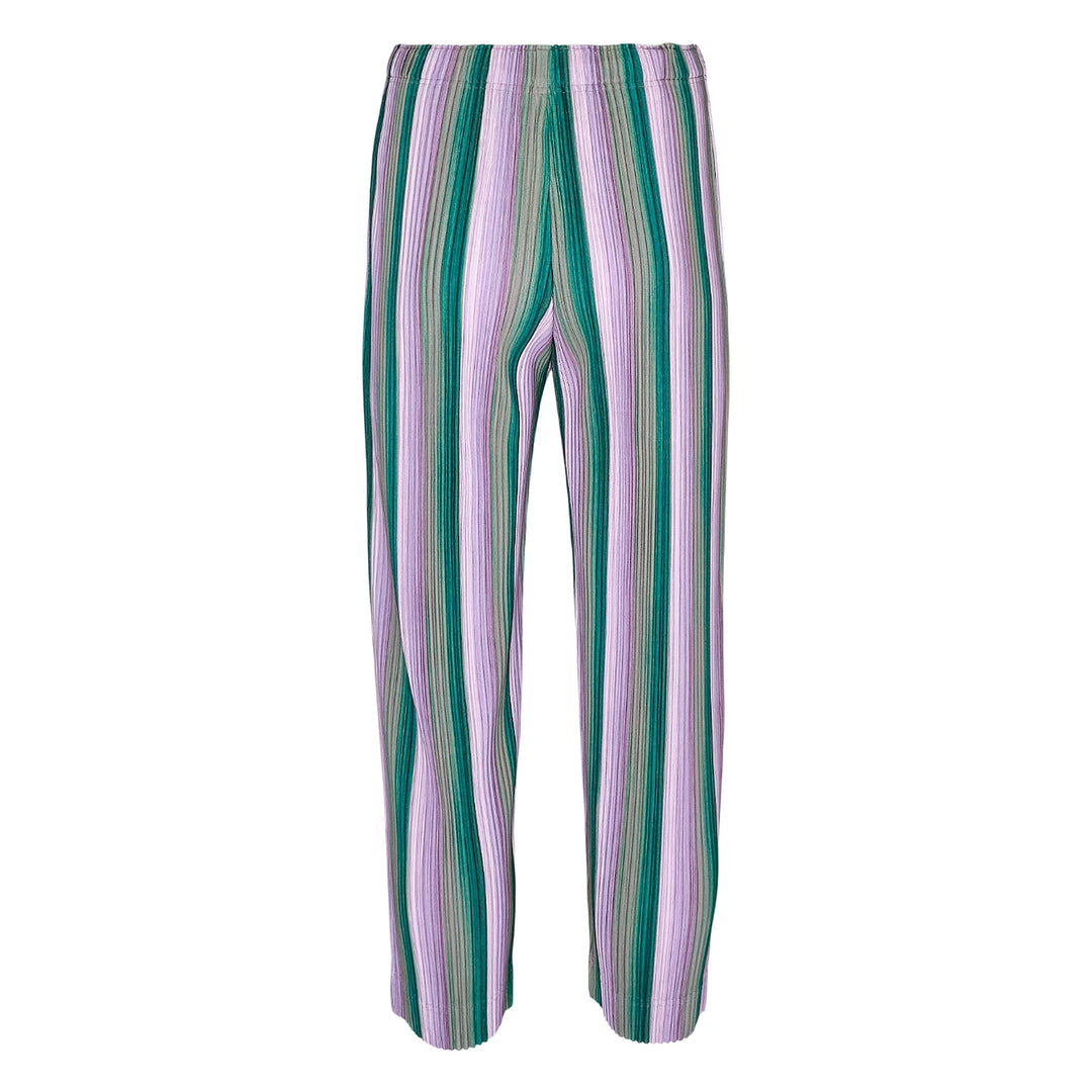 Striped Pleated Pants