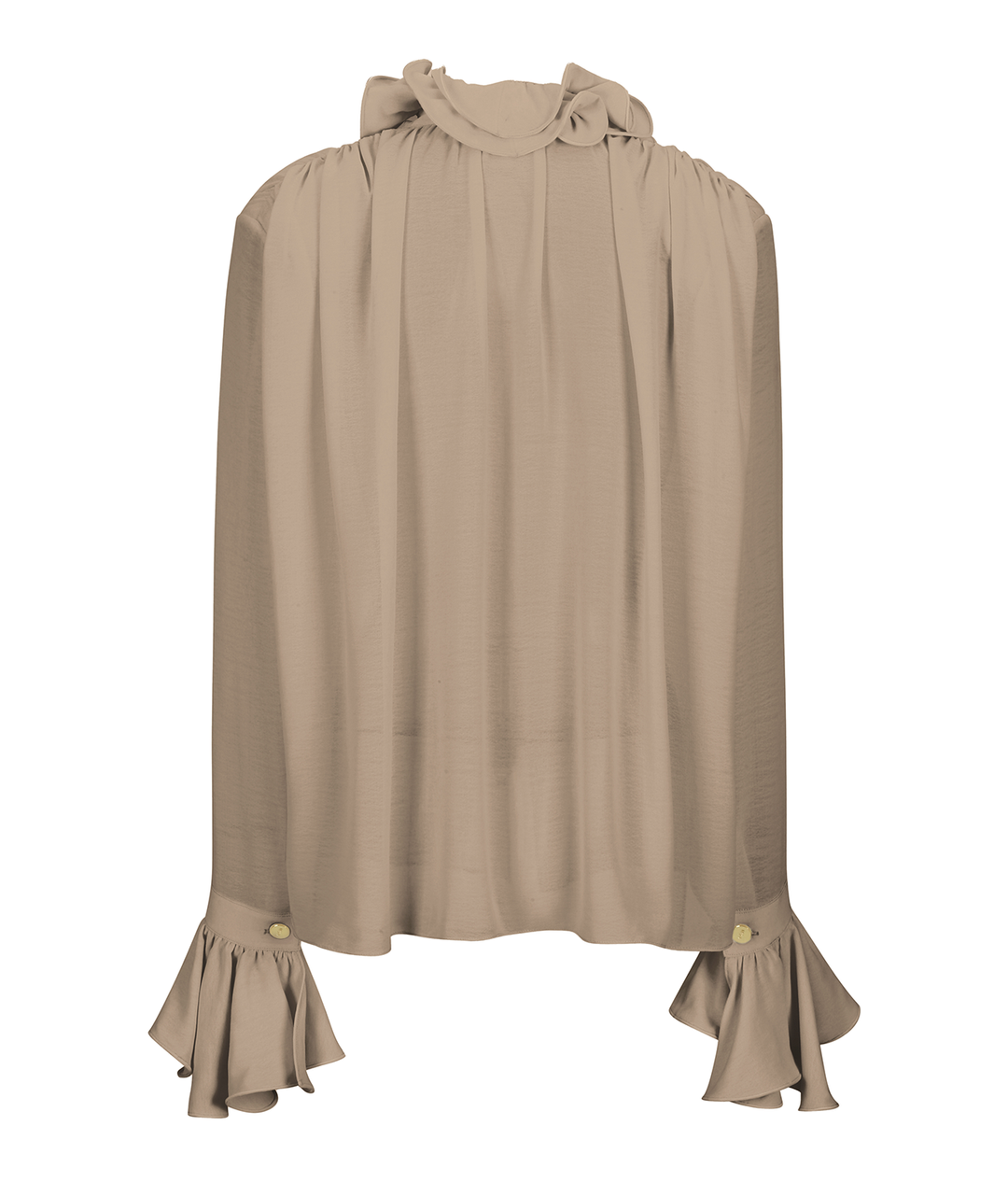 String Neck Detail Blouse