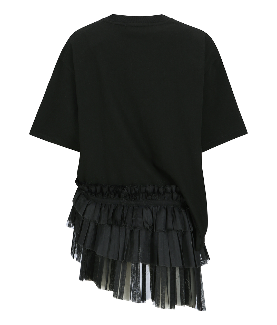 Pleates Detail Layered Top