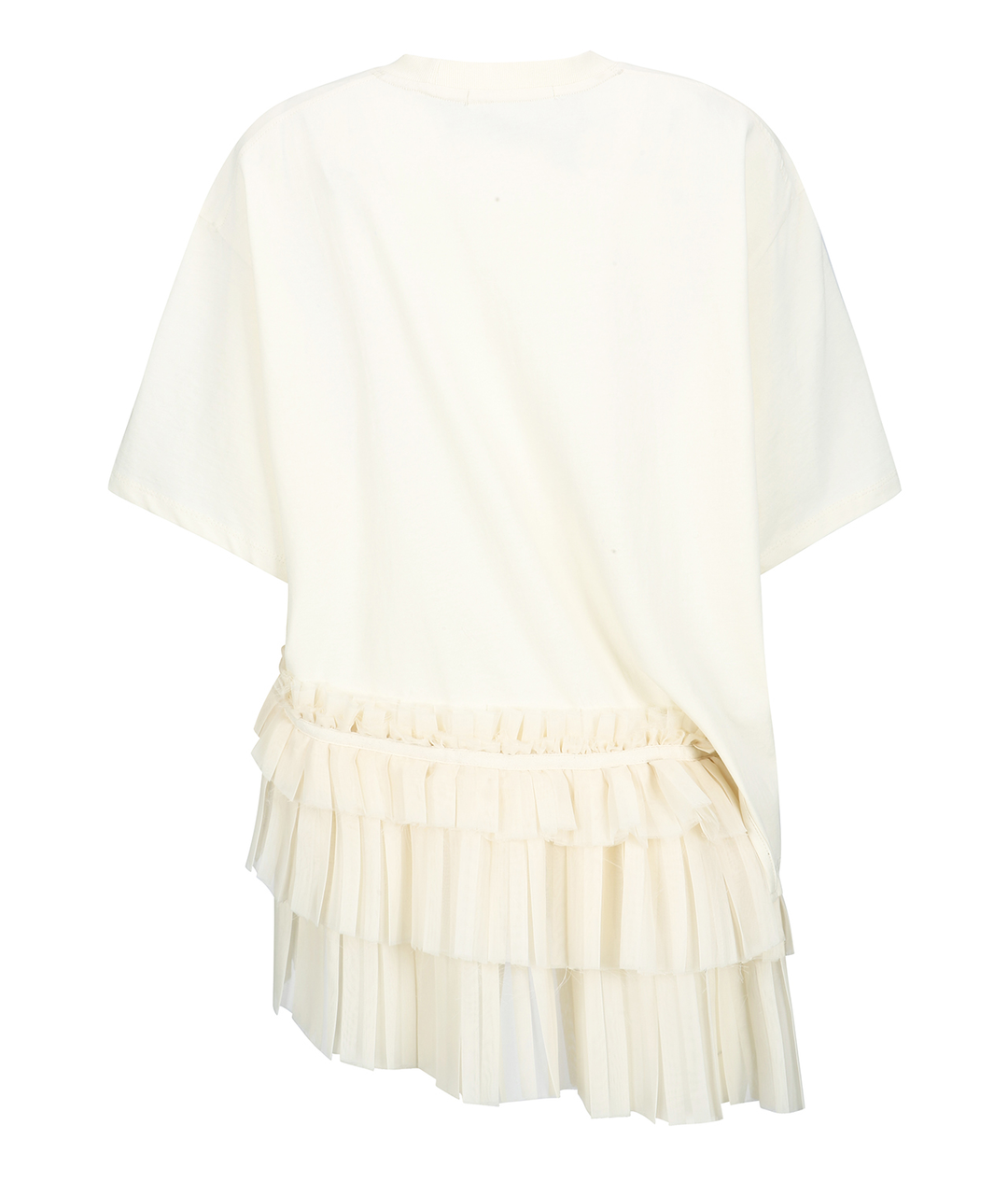 Pleates Detail Layered Top