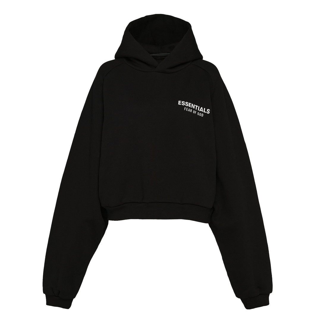 Core-Fleece Cropped Hoodie Women