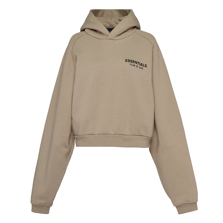Core-Fleece Cropped Hoodie Women
