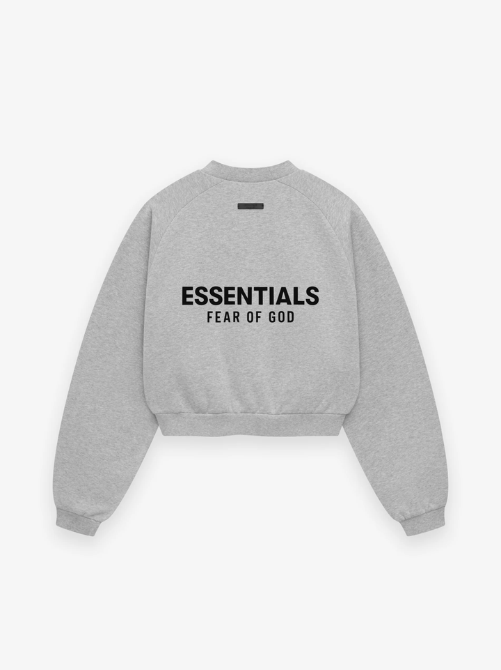Core-Fleece Cropped Crewneck Sweatshirt Women