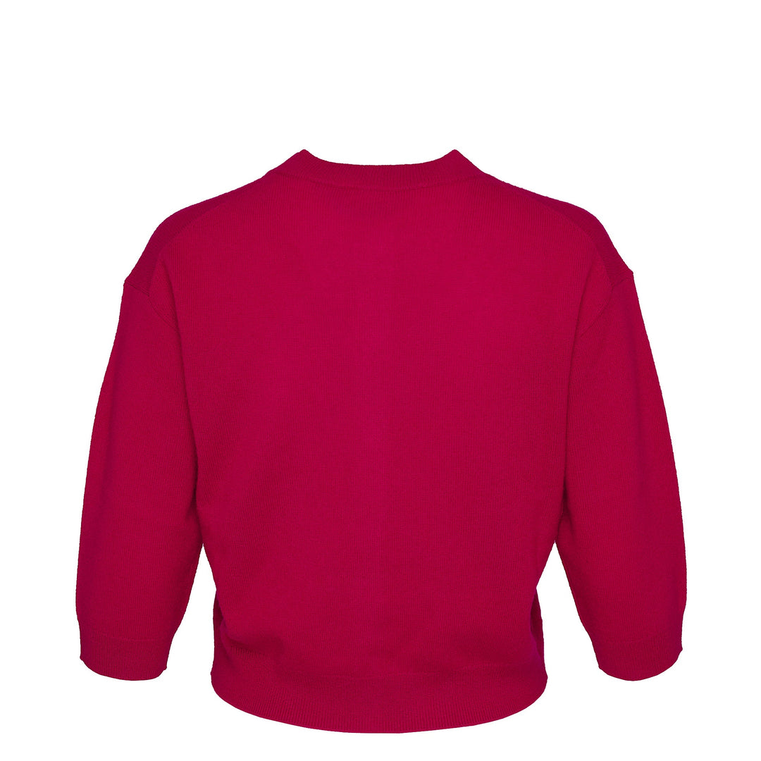 Recylced Cashmere Cropped Cardigan
