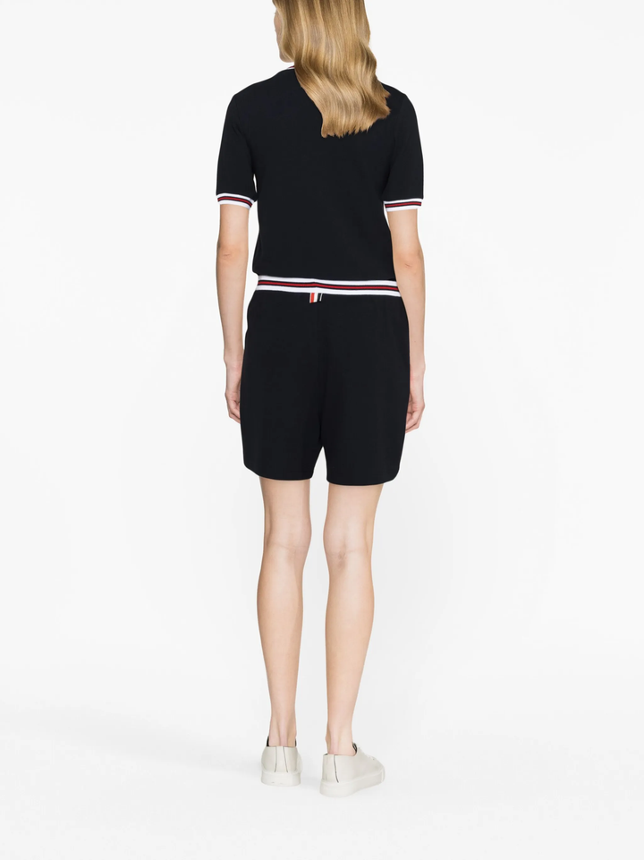 Classic Pique Stripe Shorts