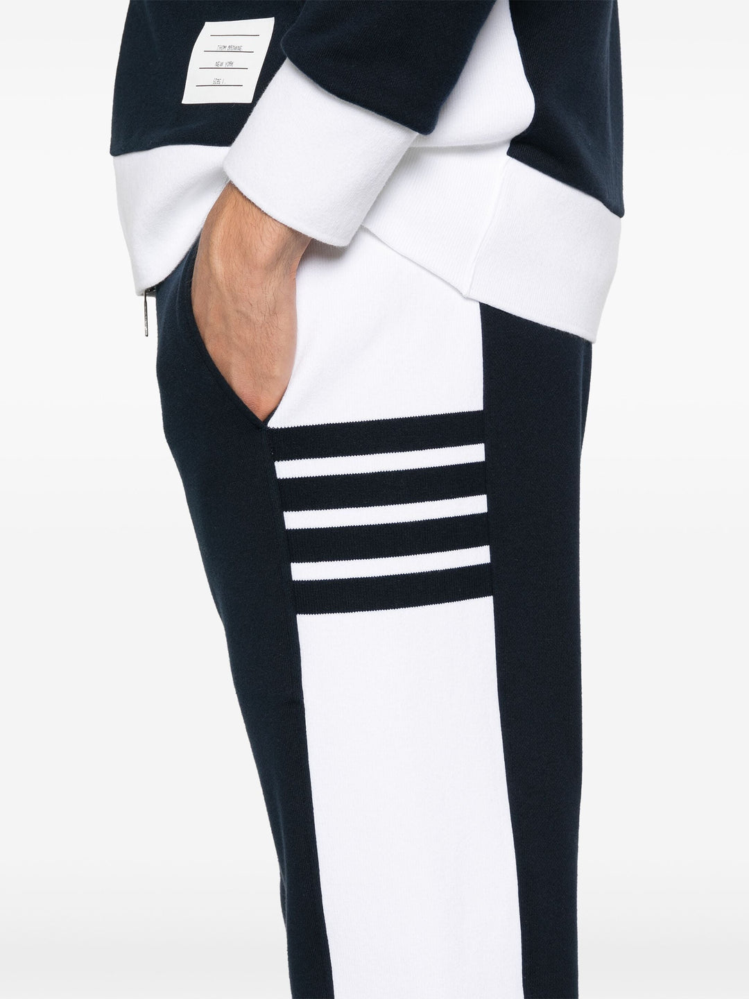 Classic 4-Bar Jersey Loopback Sweatpants
