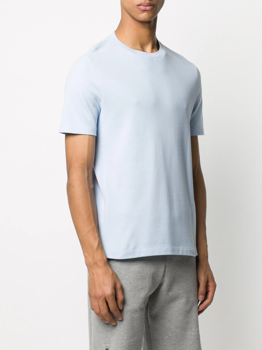 Short Sleeve Tee With Engineered Men