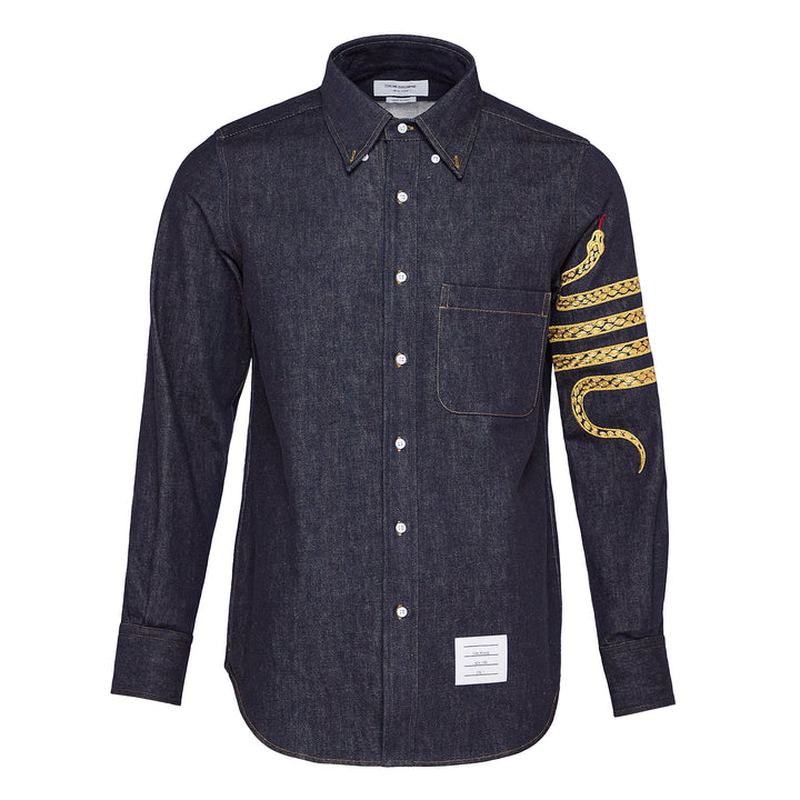 Lunar New Year Straight Fit Broad Shirt Men