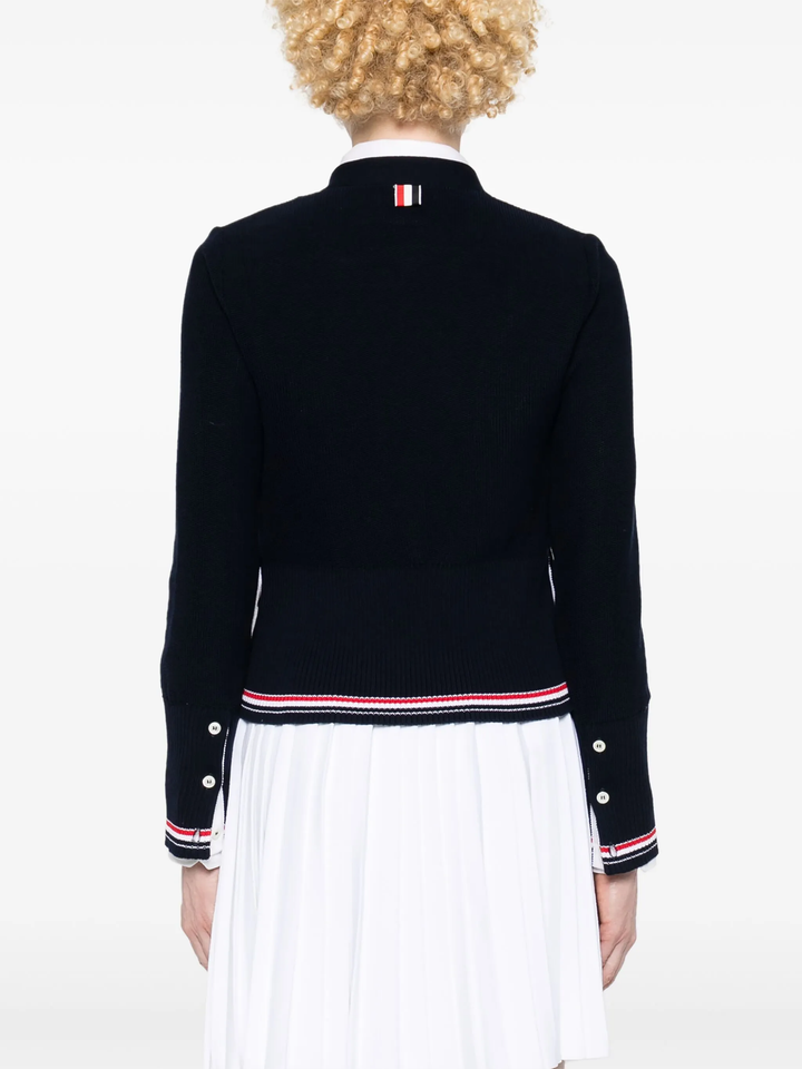 Classic Cotton V Neck Cardigan