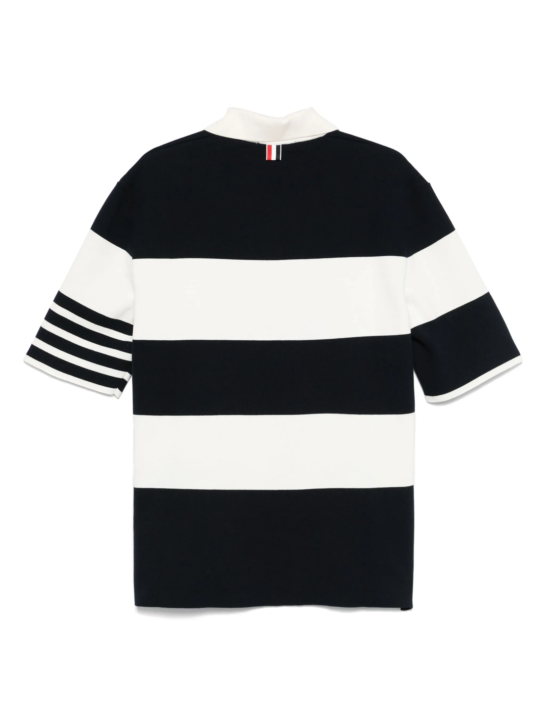 Rugby Stripe Milano Stitch Polo Men