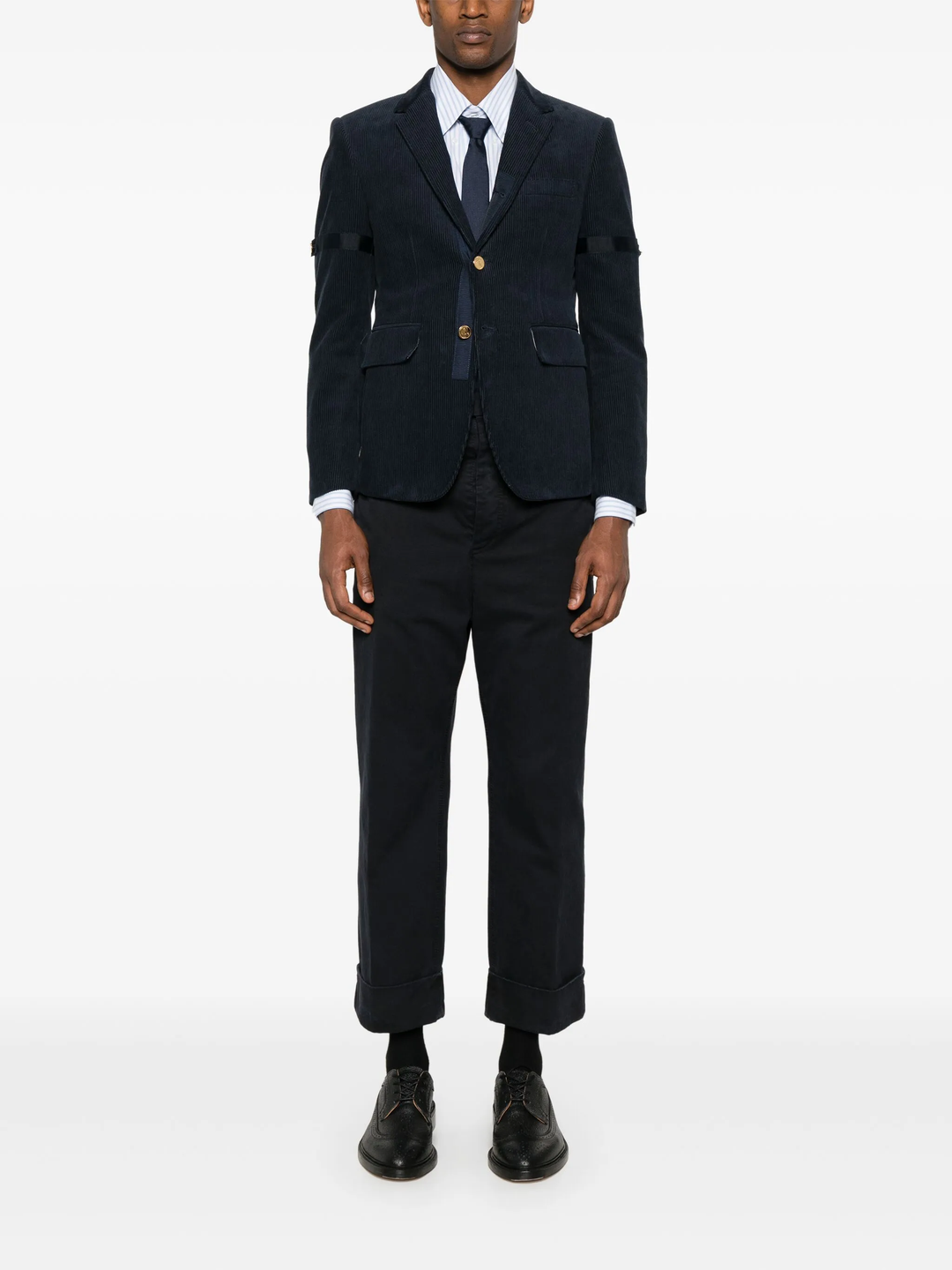 Straight Fit Long Sleeve Shirt Men