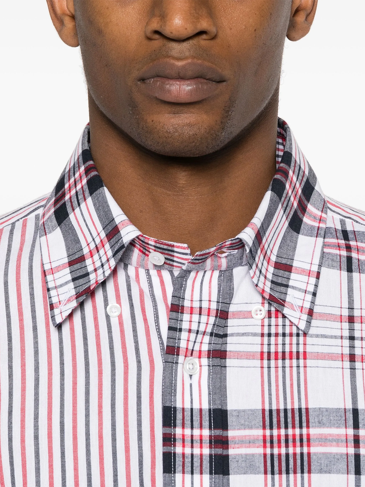 Straight Fit Button Down Shirt