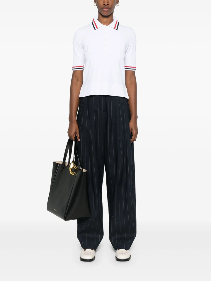 ジャージースティッチショートスリーブポロシャツ レディース