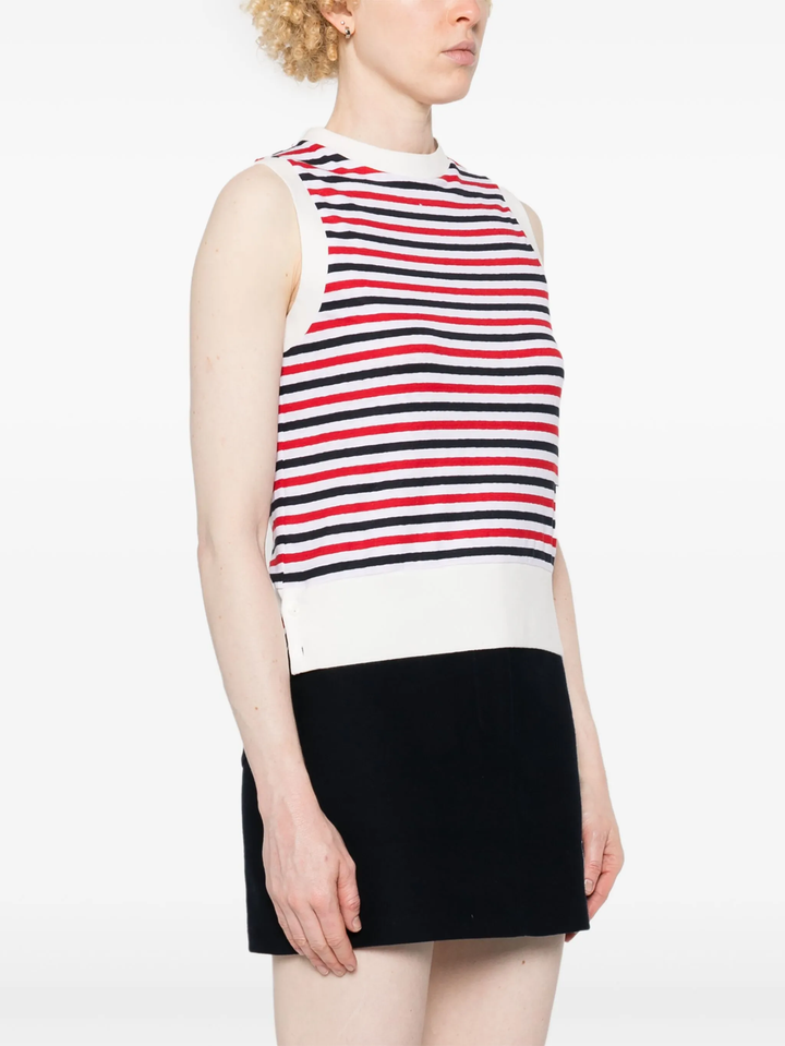 Linen Jersey Shell Top Women