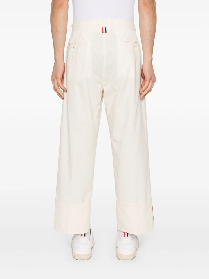 Unconstructed Straight Leg Pants