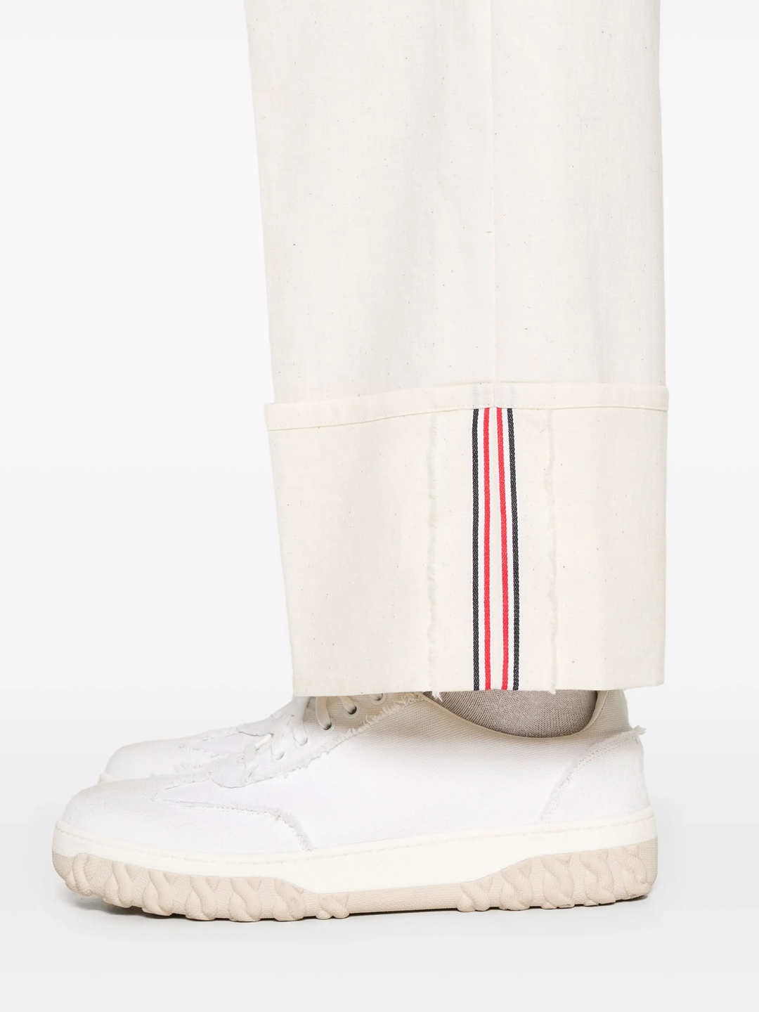 Unconstructed Straight Leg Pants