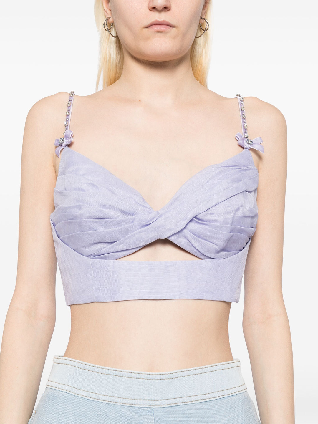 Crush Twist Front Bralette