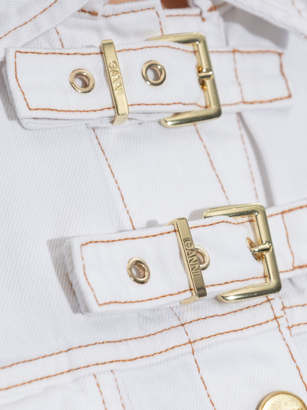 White Denim Bomber Jacket