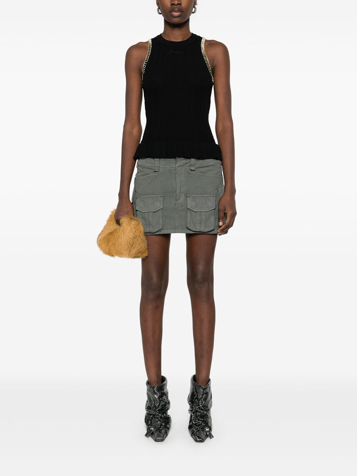 Light Viscose Rib Tank Top