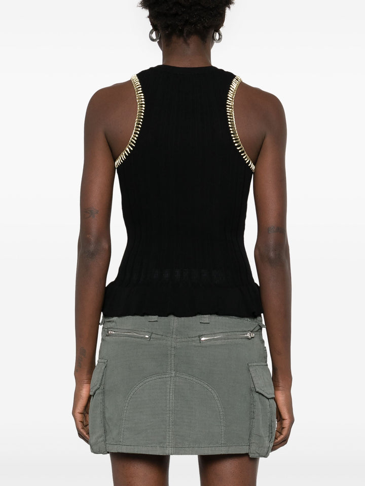 Light Viscose Rib Tank Top