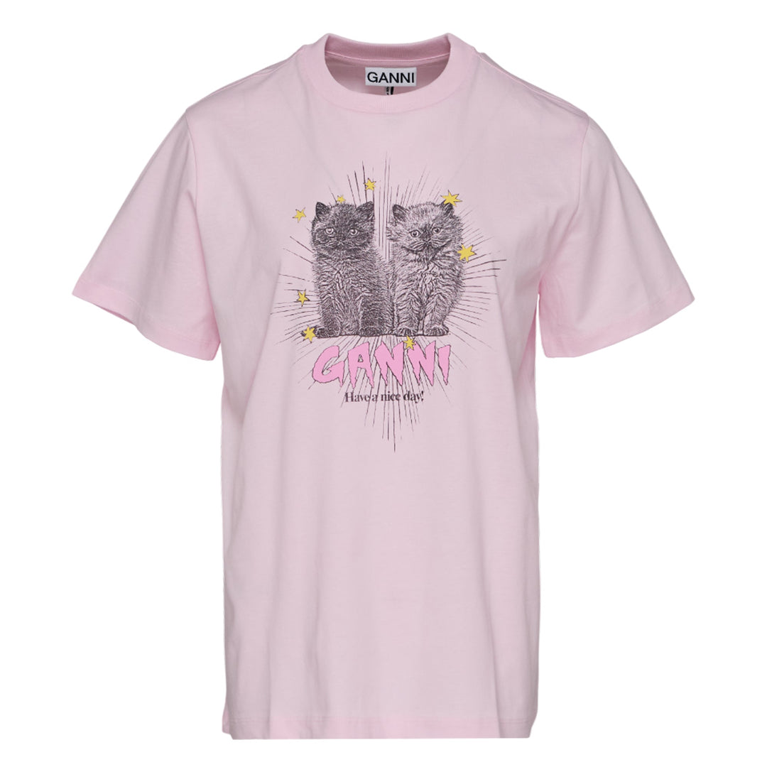 Basic Jersey Kittens Relaxed Tee