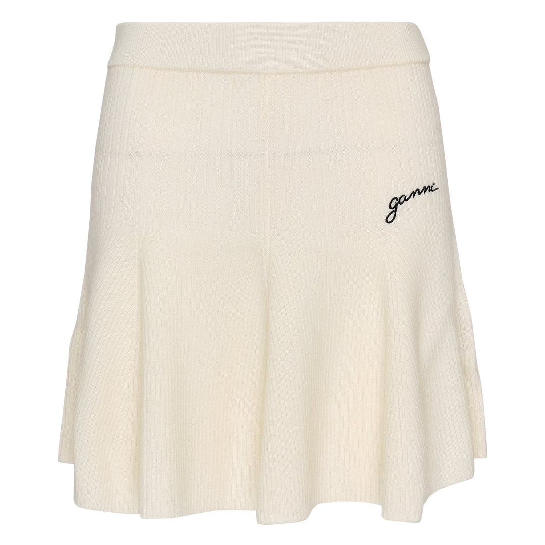 Cashmere Mix Mini Skirt