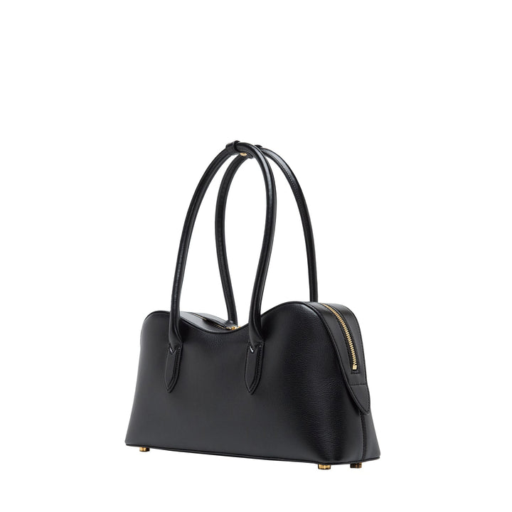 Ryder Horseback Shoulder Bag Embossed Grainy