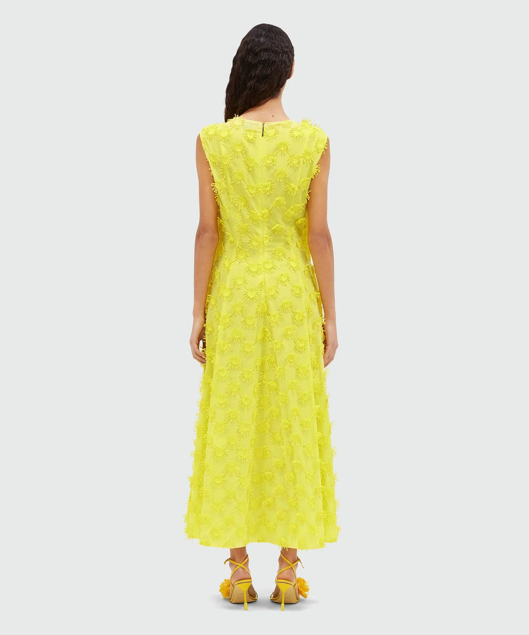 3D Sunny Midi Dress