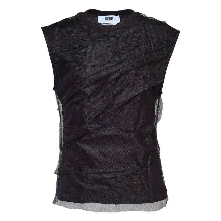 Tulle Mesh Top