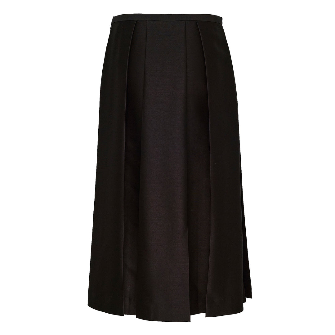 Wool Silk Twin Flower Skirt