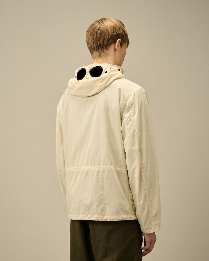 フラットナイロンゴーグルジャケット