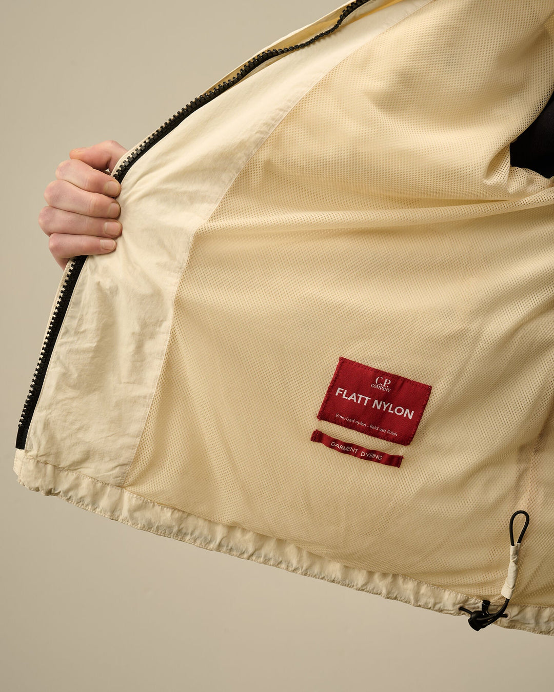 フラットナイロンゴーグルジャケット