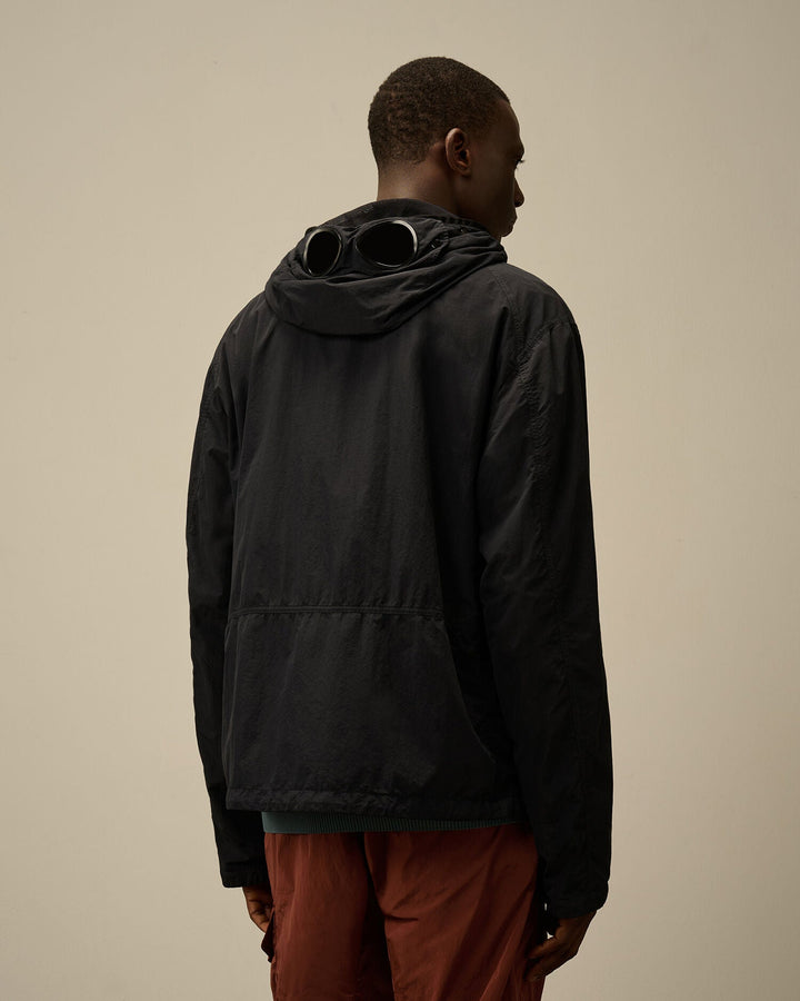 フラットナイロンゴーグルジャケット