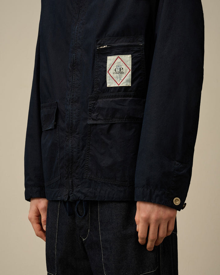 50 Fili Indigo Goggle Jacket