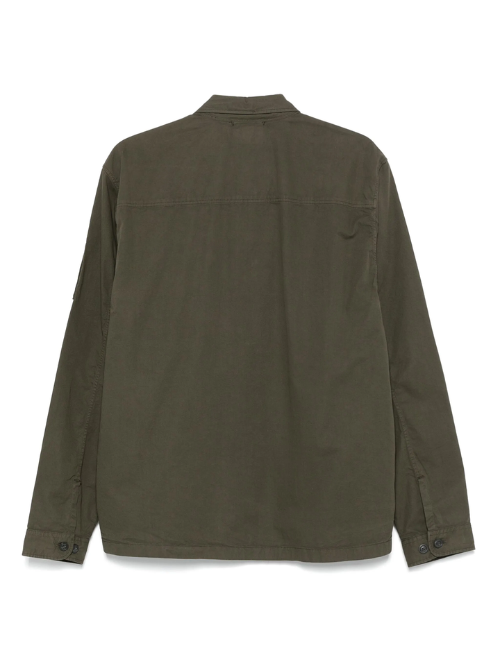 Organic Gabardine Lens Shirt