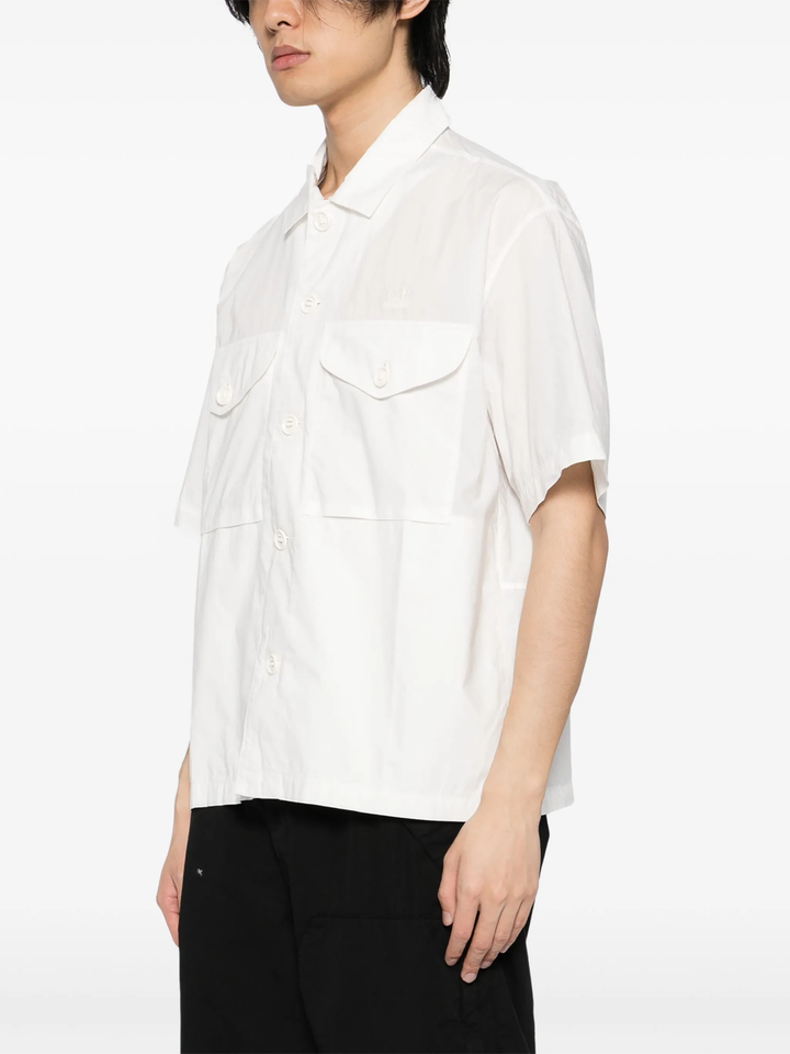 Boxy Short Sleeve Popeline Shirt