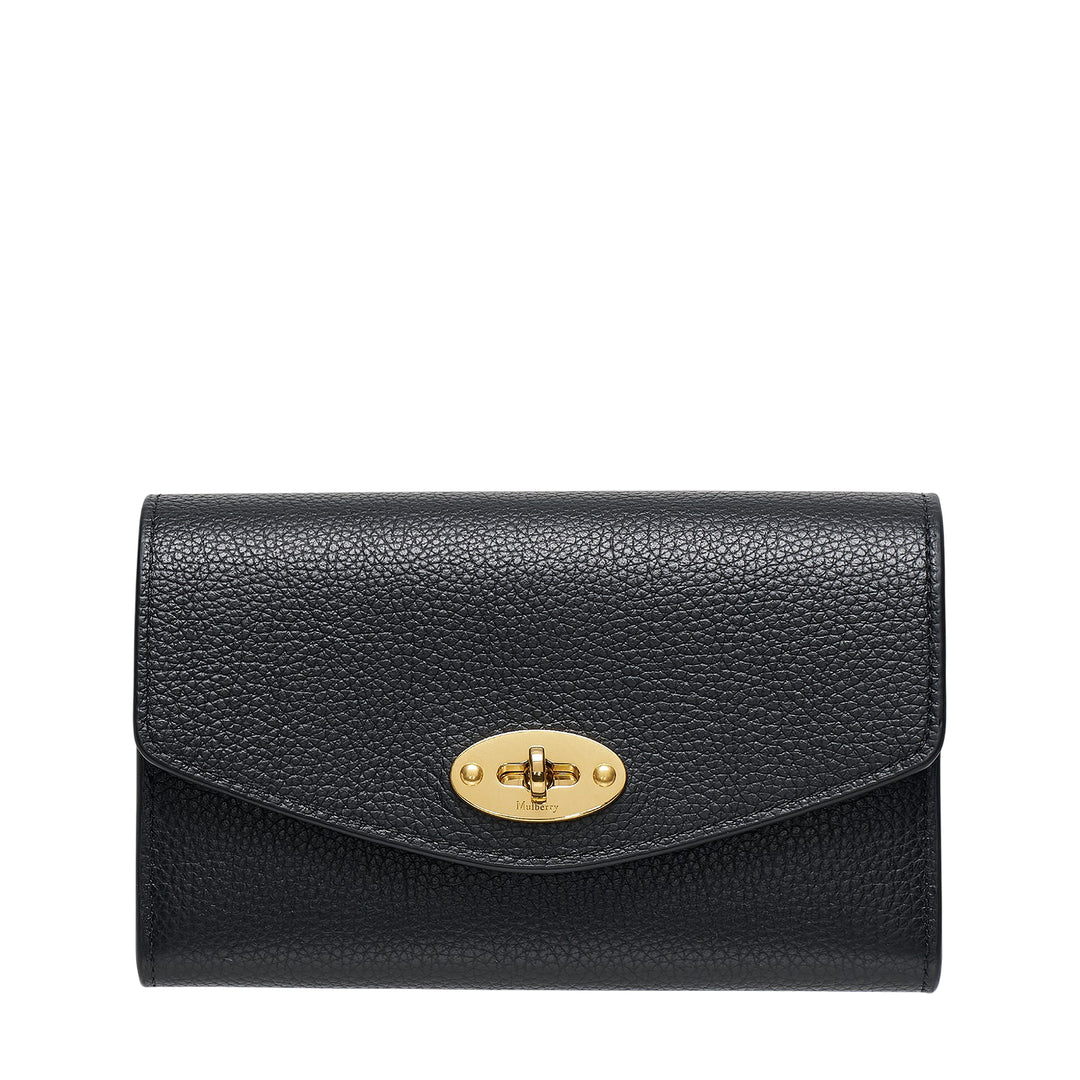 Medium Darley Wallet Black Small Classic Grain