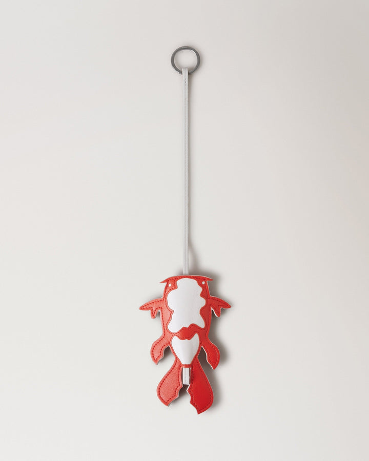 Koi Fish Keyring Coral Silky Calf