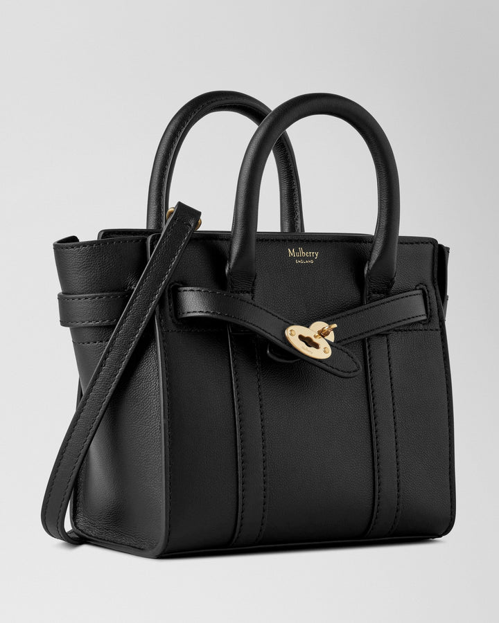 Micro Zipped Bayswater Black Micro Classic Grain