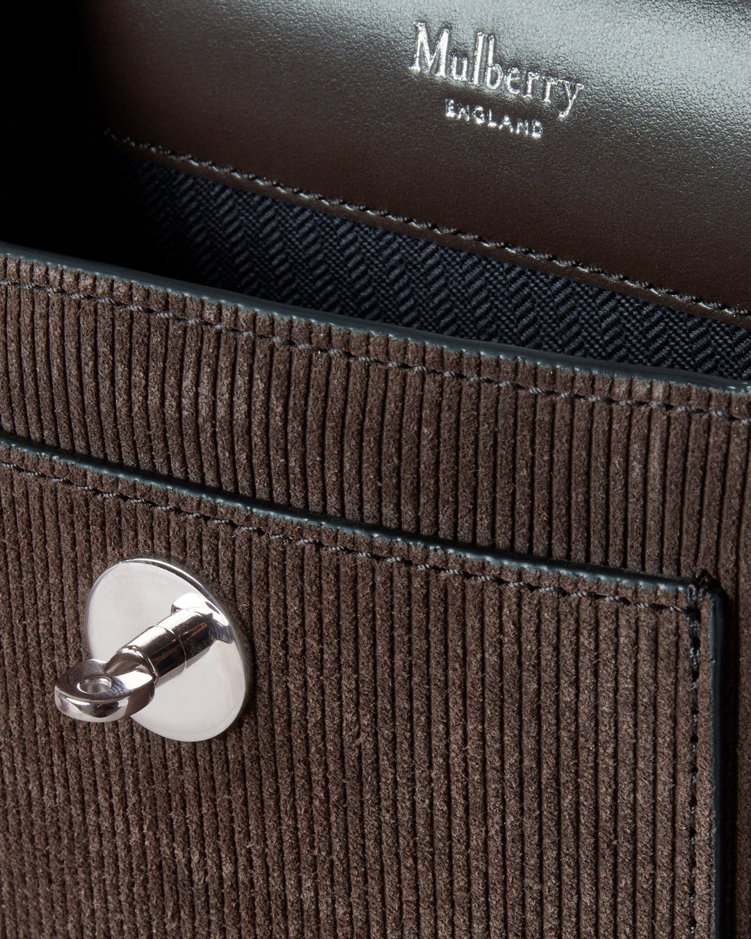 Small Antony Ebony Corduroy Suede